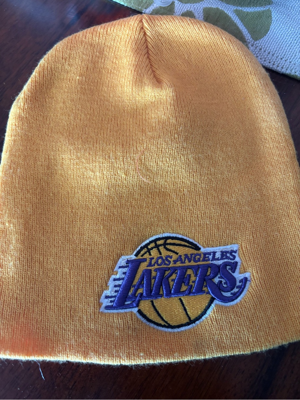 Trukfit Yellow Los Angeles Lakers Knit Beanie NWT